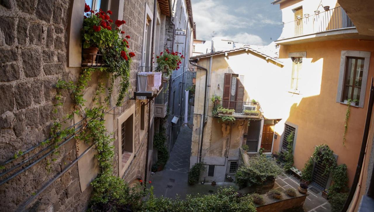 La Rosa Scarlatta Apartment Viterbo Bagian luar foto